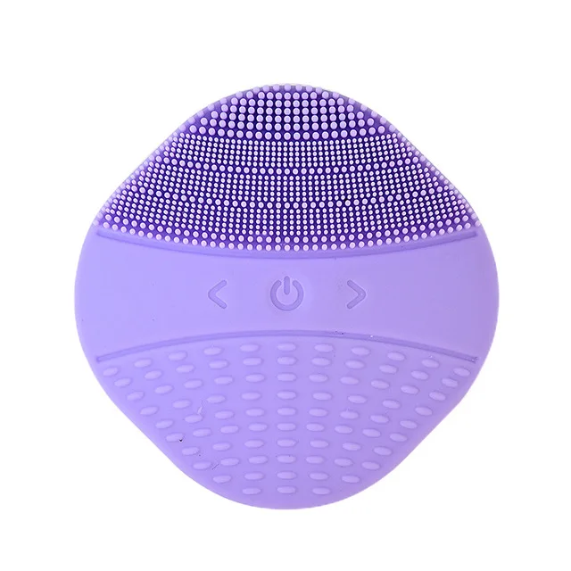 purple Звуковая силиконовая щетка для лица электрическая щетка для мытья лица foreos lunas Artifact Pore щетка для ухода за лицом водостойкая красота Instrumen Новинка - Цвет: purple