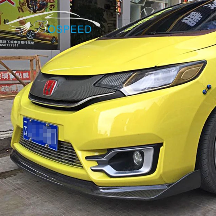 Подходит для HONDA Fit JAZZ GK5 2014 модифицированная Автомобильная передняя губа из