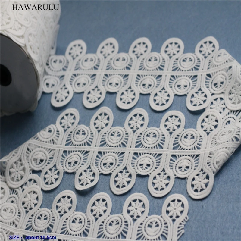 

HAWARULU 2yard DIY White lace fabric milk lace curtains accessories curtains lace fabric lace strips wedding decoration
