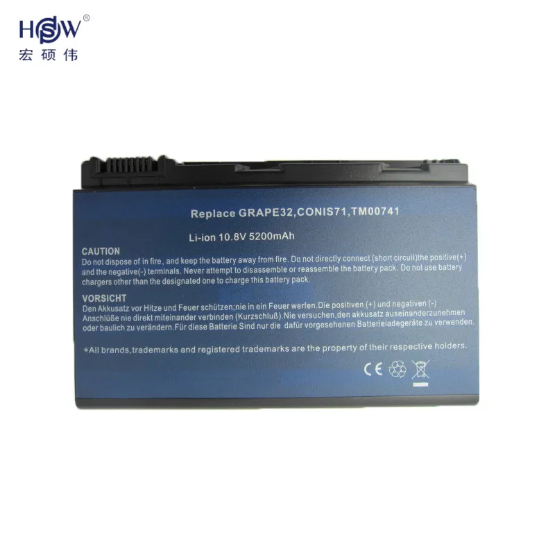 Аккумулятор HSW для ACER BT.00603.024 BT.00604.011 BT.00604.015 LIP6219VPC грейп32 грей34 LC.BTP00.005 akku