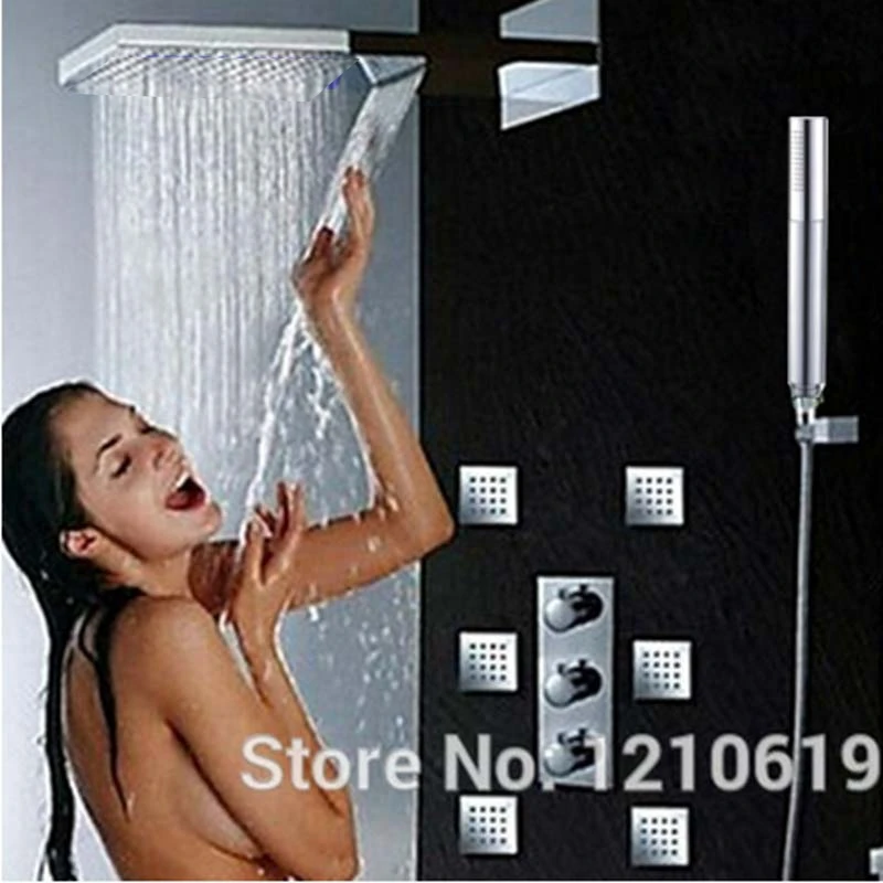 Смеситель для душа Uythner термостатический смеситель ванной комнаты с ручной