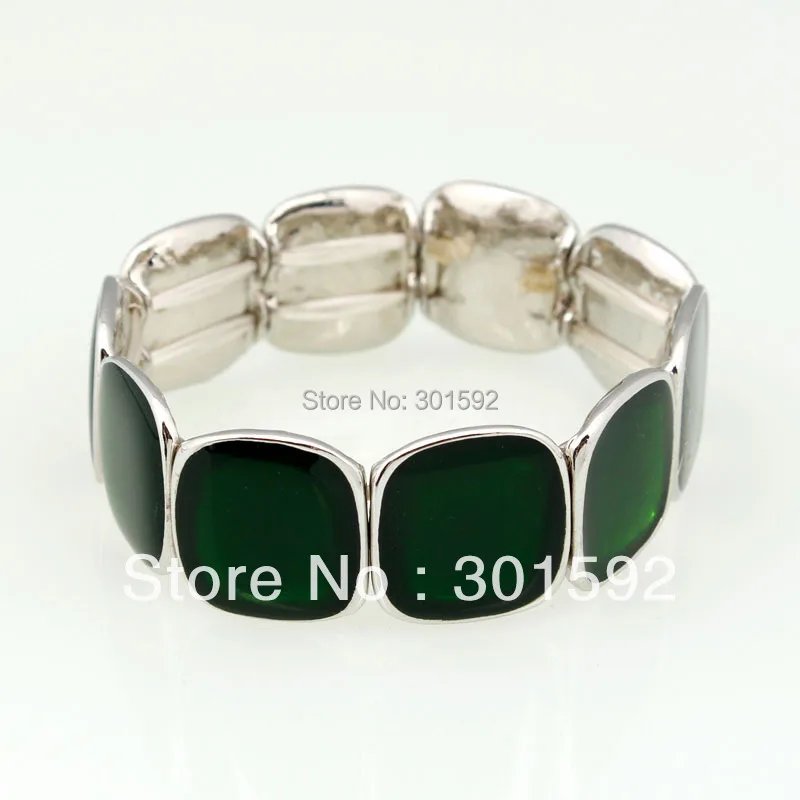High Quality Elastic bangles Alloy Square enamel Bangle Fashion jewelry wholesale BS9136 | Украшения и аксессуары