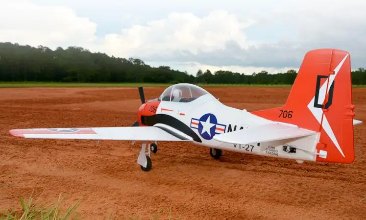 FMS 1100 мм T-28 V2 PNP и комплект, T28, T 28 RC модель, радиоуправляемая модель