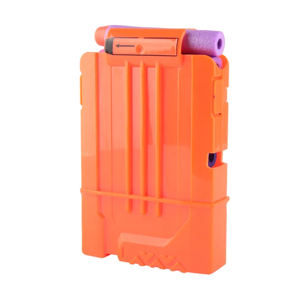 Зажимы для мягких пуль Nerf игрушечный пистолет 6 пули патронов картридж дротика