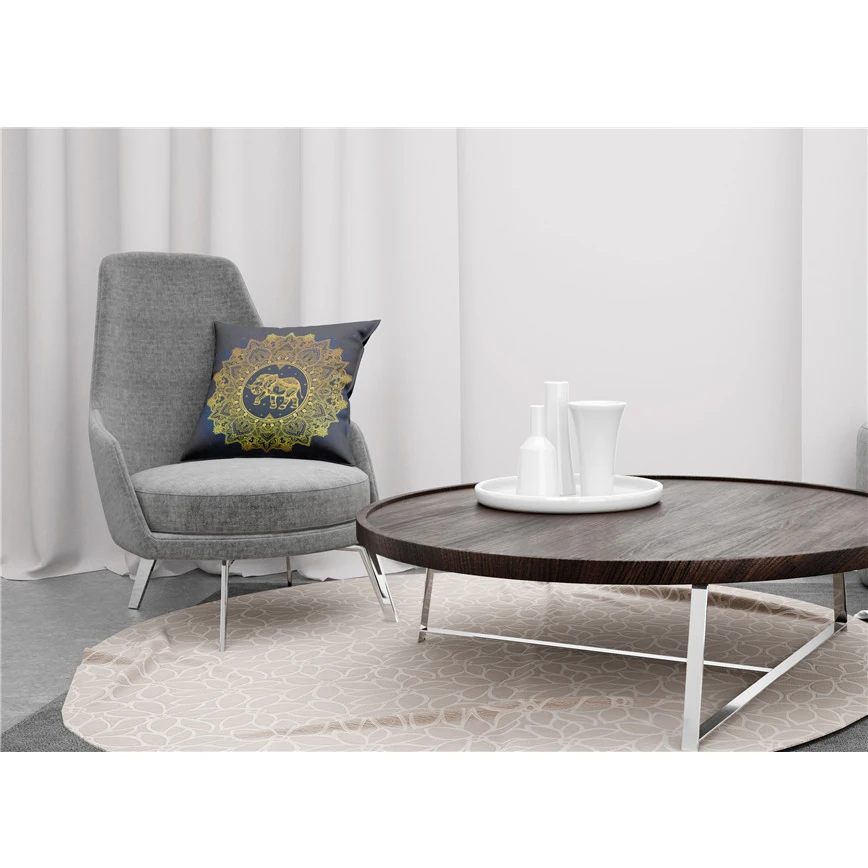 Золотой Слон Мандала наволочка Богемия Луна Звезда Печать индийский