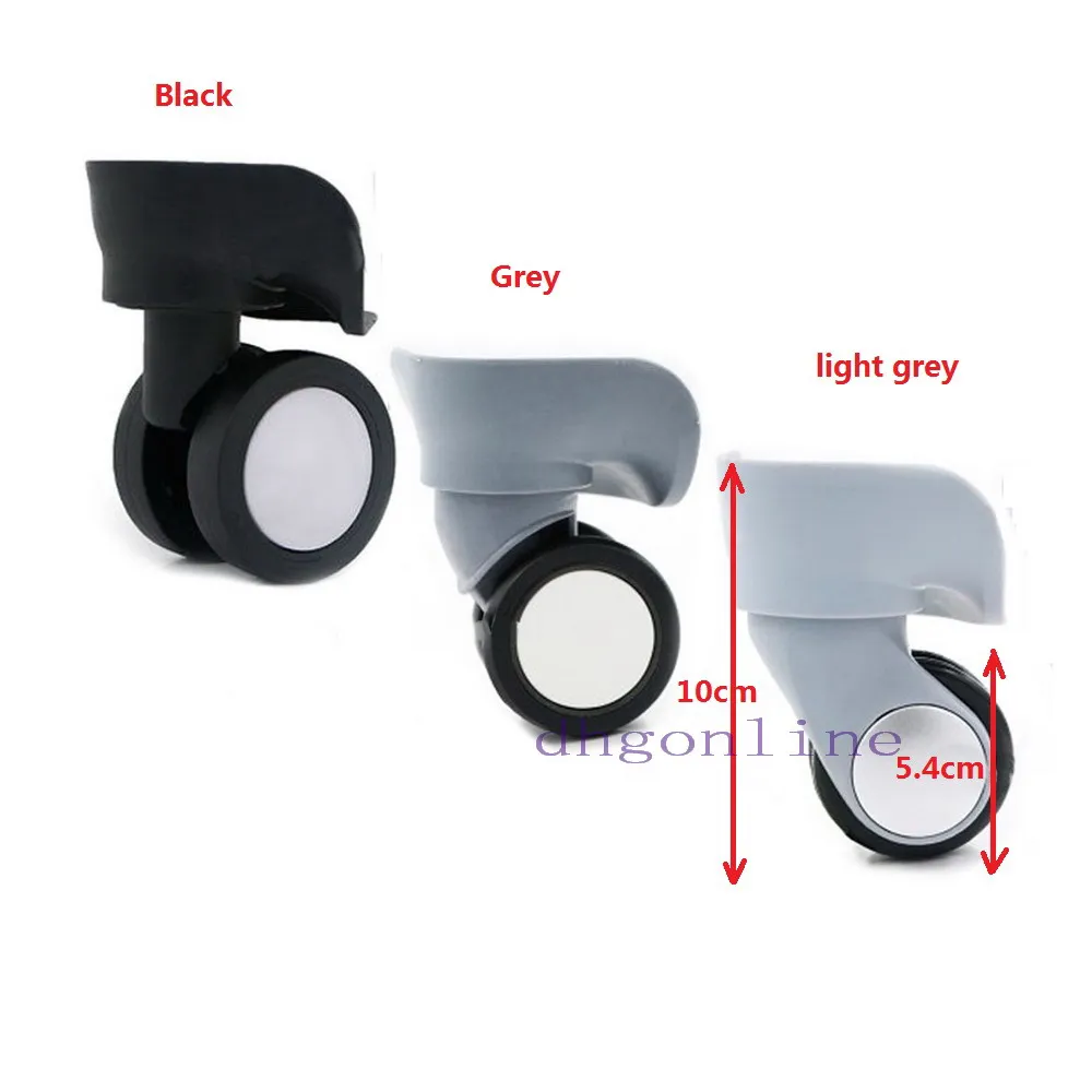 A Pair Wheel Repair Universal Swivel Caster Luggage Suitcase 360 Spinner Replace Wheels W030 | Дом и сад