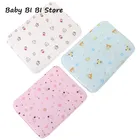 Многоразовый водонепроницаемый складной мягкий коврик для пеленания, для коляски, 35*25 см