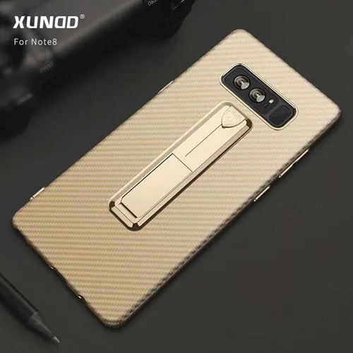 Новые Xundd чехол для Samsung Galaxy Note 8 со скрытой кольцо держатель ультра тонкий мягкий силиконовый чехол для Galaxy Note 8 - Цвет: gold