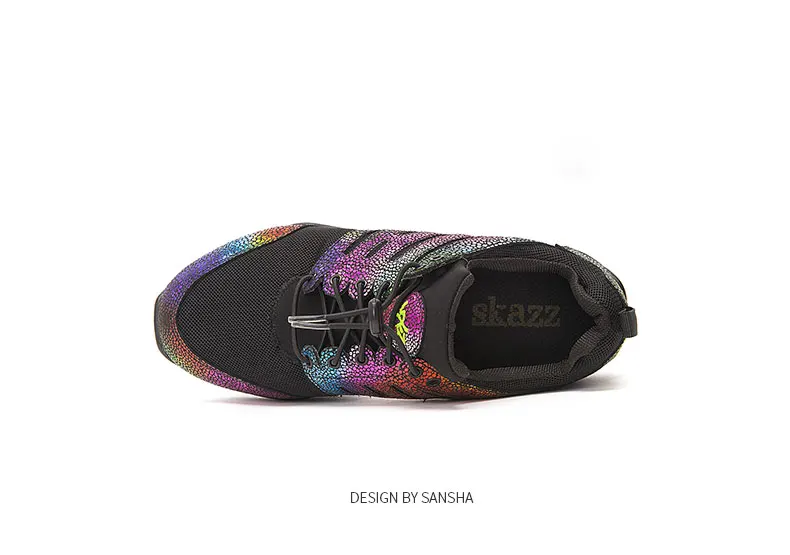 Sansha Dance Sneakers Air Mesh Upper Women Girls Jazz Salsa Dancing Shoes Modern Dance Shoes P51LS