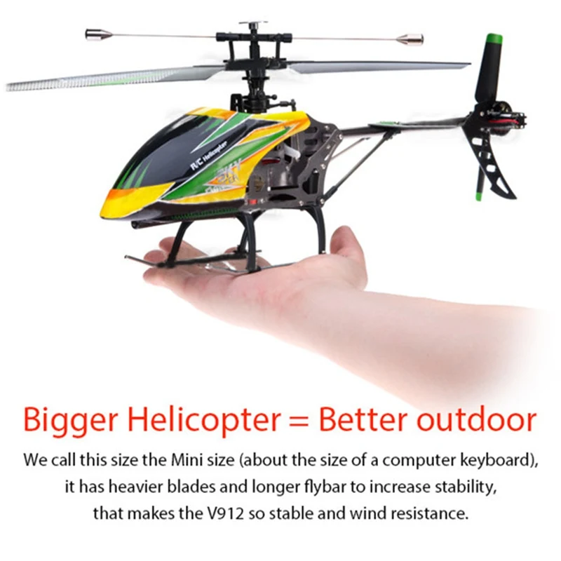 Продукт WLtoys V912 Sky Dancer 2,4G 4CH RC вертолет RTF с функцией видеосъемки игрушки дистанционного управления