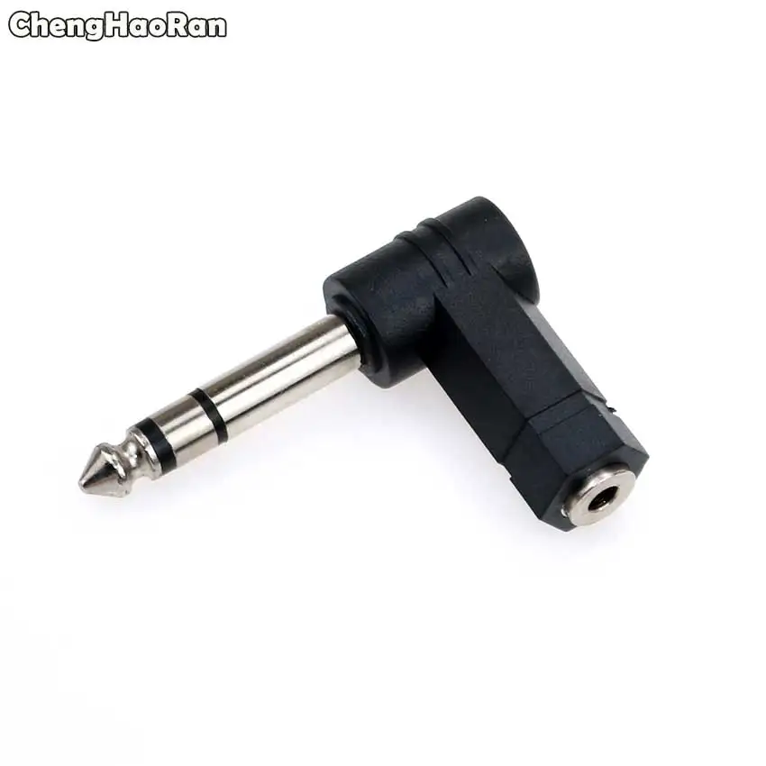 ChengHaoRan 6 35 мм 1/4 &quotштекер до 3 5 1/8&quot гнездовой аудио адаптер гнездо стерео для
