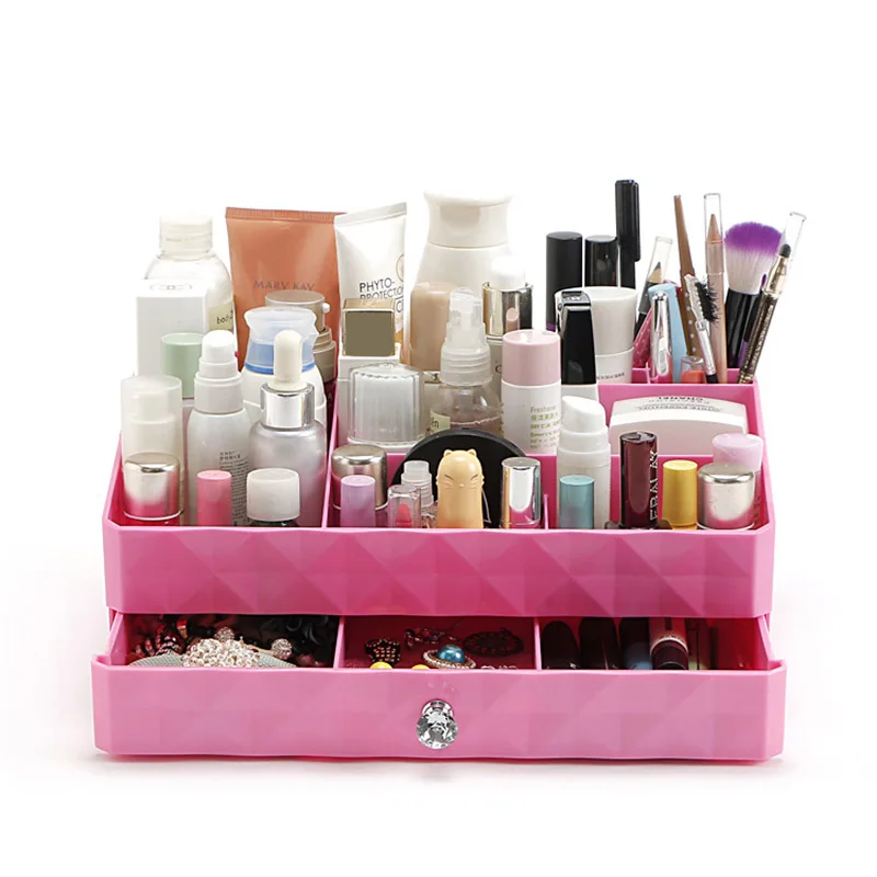 Ящик для хранения косметики из АБС пластика контейнер ювелирных изделий и