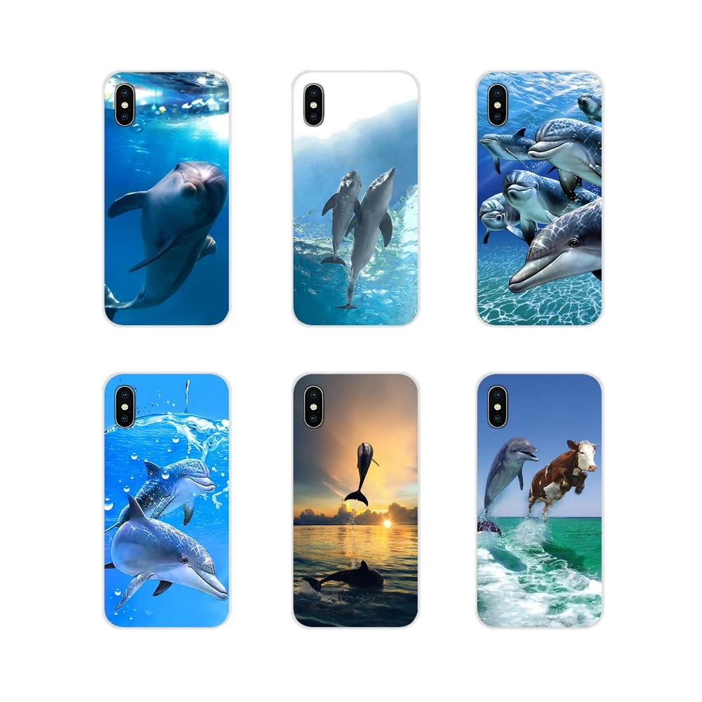 Чехол для мобильного телефона Apple iPhone X XR XS MAX 4 4S 5 5S 5C SE 6 6S 7 8 Plus ipod touch Ocean Dolphin Dance And