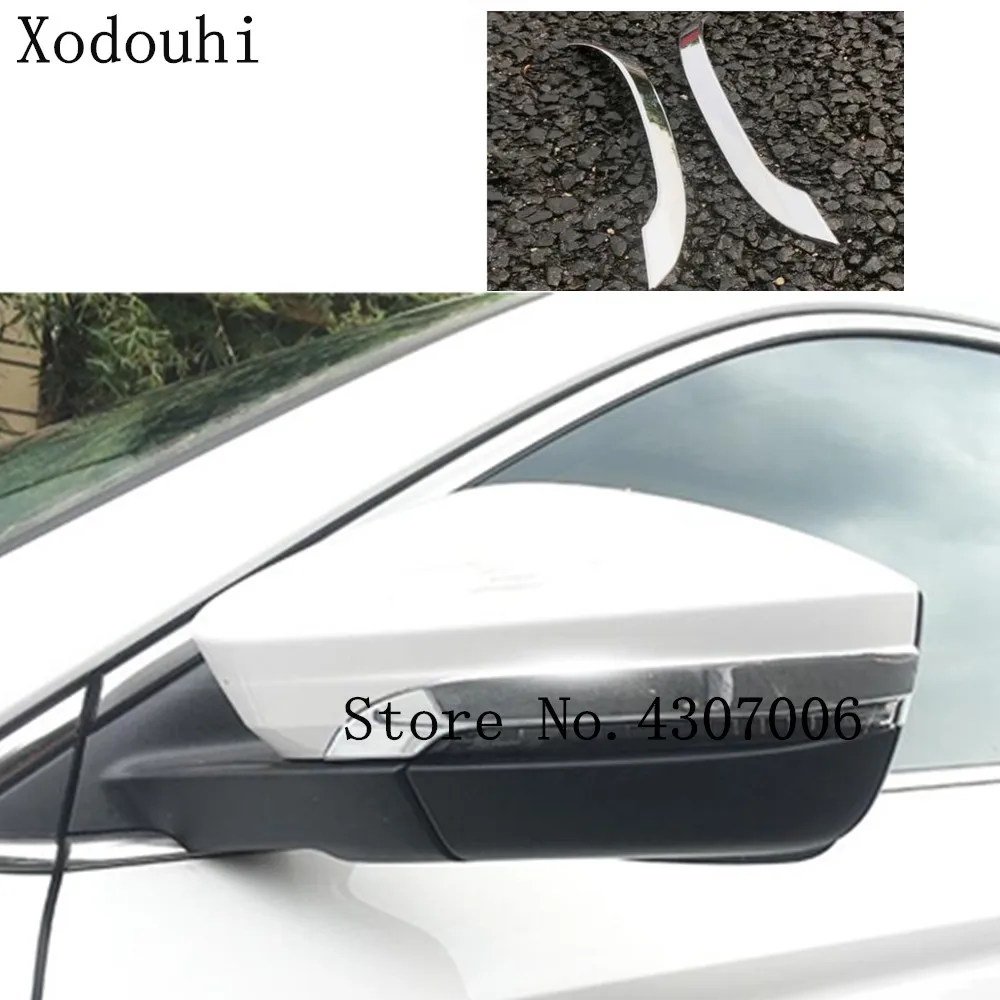 Body ABS Chrome Back Rear View Rearview Side Mirror Eyebrow Cover Stick Trim Frame 2pcs For Skoda Karoq 2017 2018 2019 2020 2021 |