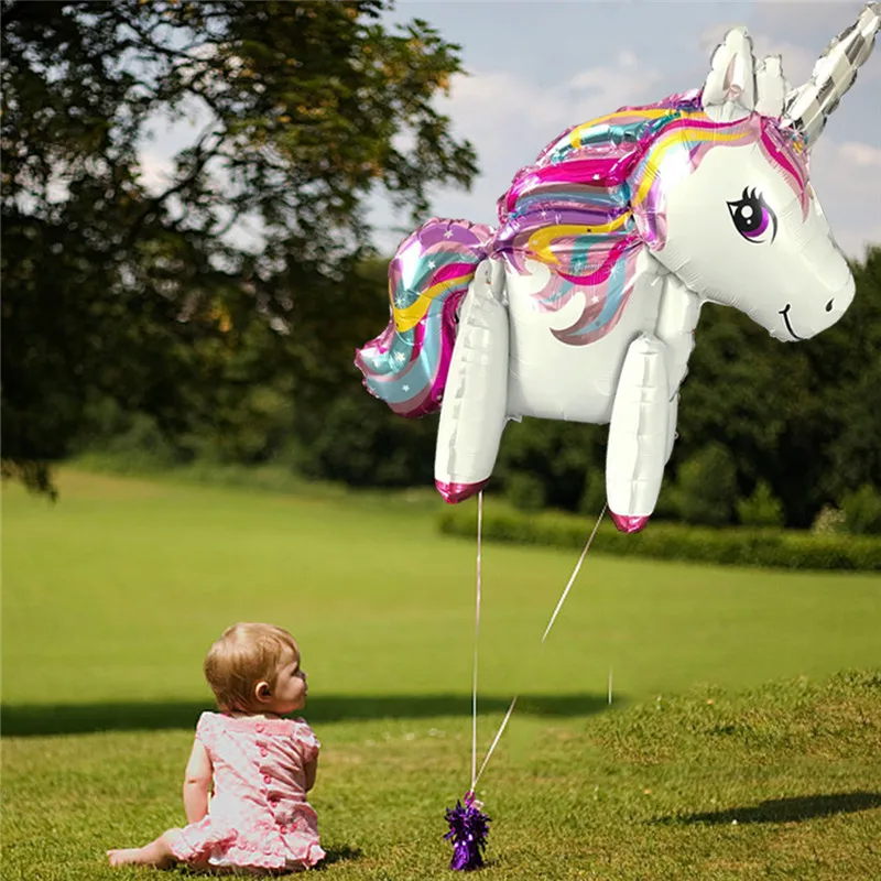 

Chicinlife, 1 шт., строительные детские игрушки для вечеринки в честь Дня Рождения, единорог, стойка для вечеринки, принадлежности для воздушных ш...