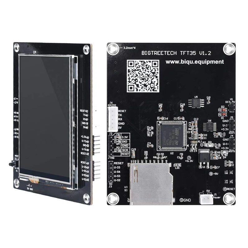 PPYY новый части 3d принтера Tft35 V1.2 пресс экран дисплей 3 5 дюймов Reprap смарт