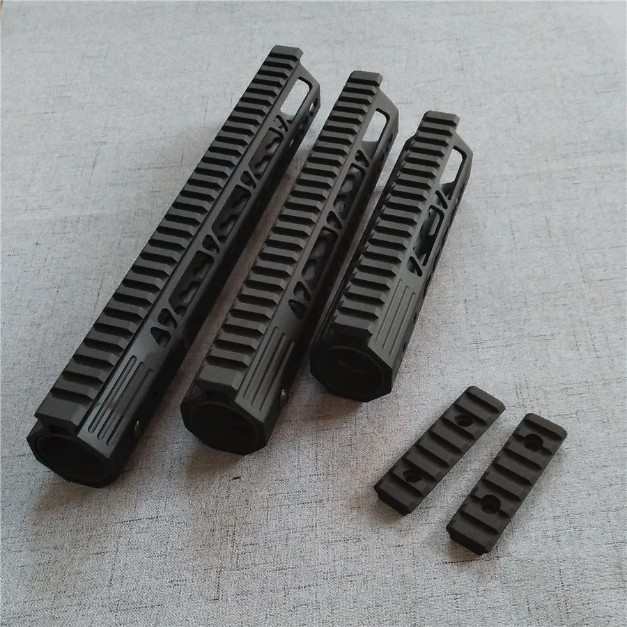" 10" 1" 15" AR15 Тяжелая поплавок Keymod Handguard Пикатинни для охоты тактическая винтовка прицела стальная бочка гайка