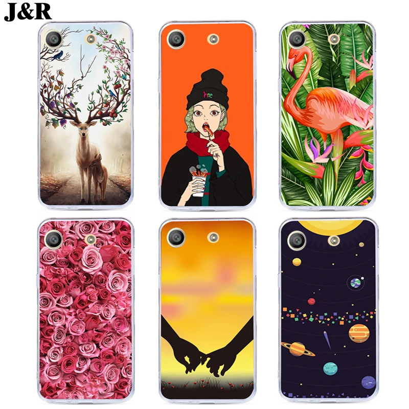 Чехол для телефона J &amp R Flower Sony Xperia M5 e5603 e5606 e5653 силиконовая Мягкая задняя крышка