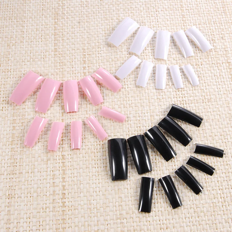 

100pcs + Box 3Color French NAIL TIPS Acrylic Artificial False Nails Retail