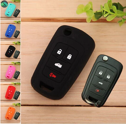 4 кнопки дистанционного ключа подходит для Chevrolet Camaro Cruze Equinox Malibu Sonic Spark Volt