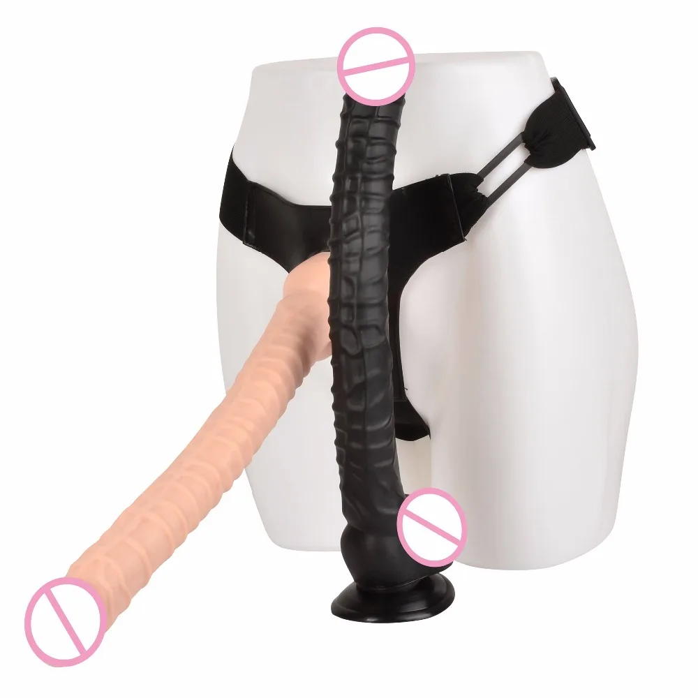 Страпон без бретелек для лесбиянок супер длинный фаллоимитатор трусики геев