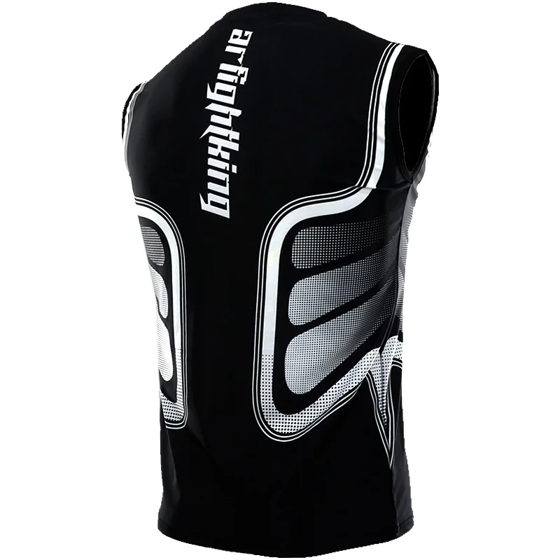 Новинка тренировочная футболка для бокса MMA без рукавов муай тай езды на