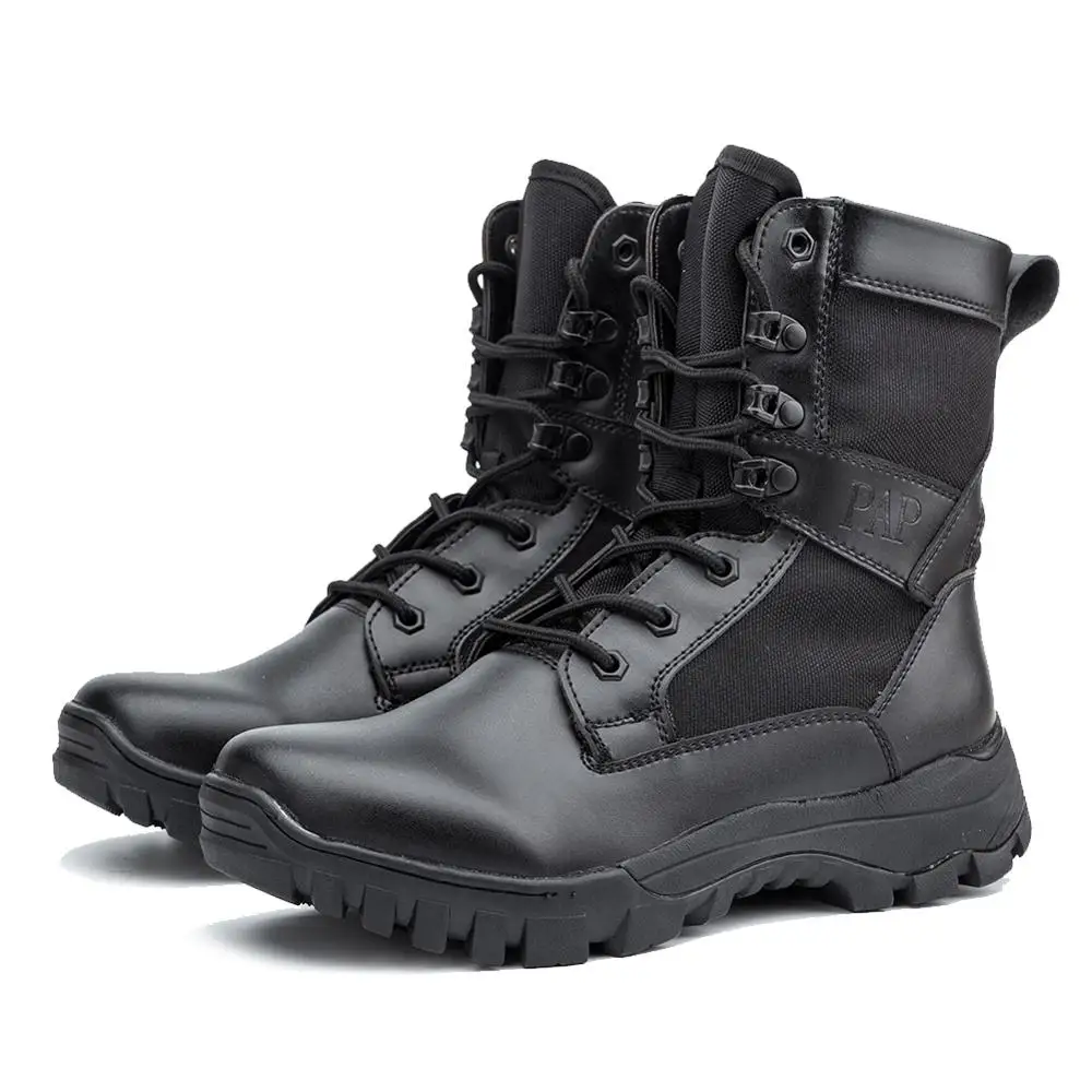 

Breathable Military Boots Black Outdoor Safety Shoes For Men Ankle Boots Hombre Special Force Trainning Trekking Shoes 921