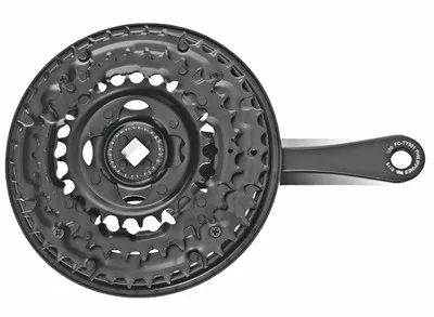 Shimano FC-TY301 TY501 шатун MTB горный велосипед 7/8 скорость квадратный рукоятка 170 мм шатун