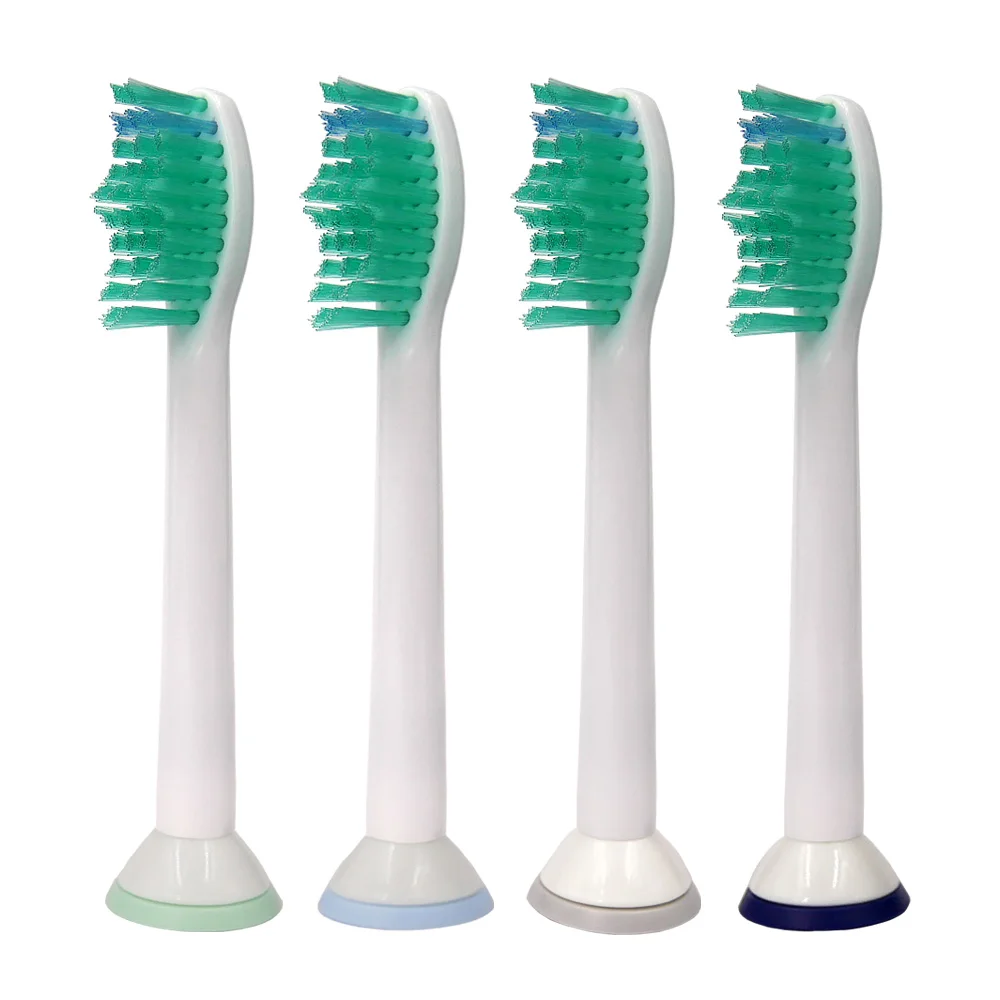4PCSElectric Toothbrush Replacement Heads with lids/covers for Philips DiamondClean HealthyWhite FlexCare EasyClean Kids Handle | Бытовая