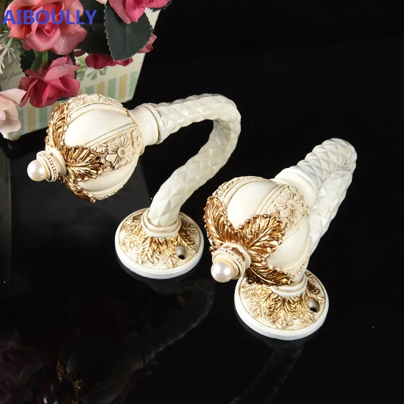 2 шт./компл. крючки для штор держатель Вешалка бронзовая витрина стойка настенная