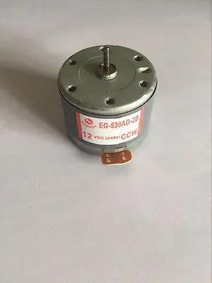 EG 530AD 2F/2B/6B/6F/9B/9F CCW CW 2400 об/мин 6 в 9 12 В рекордер двигатель с высоким крутящим