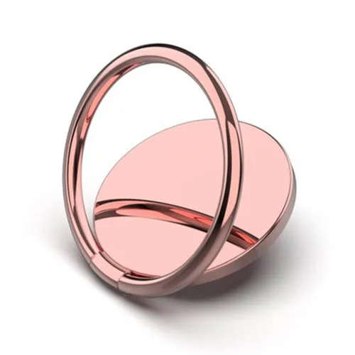 Rose gold Универсальный мобильный телефон кольцо Кронштейн Автомобильный держатель для телефона samsung просо iPhone 7 4 4S 5 5S 6 6plus 8 X XR MAX смартфон планшет - Цвет: Rose gold
