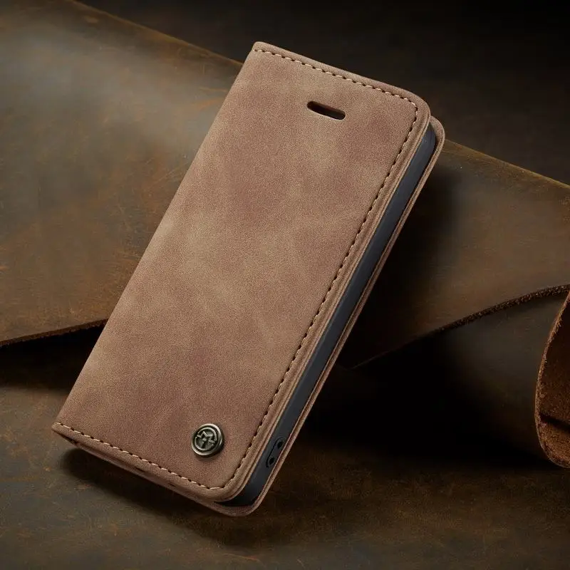 Brown Смарт-чехол для huawei P, кожаный флип-чехол для huawei P Smart, чехол-кошелек, роскошный Магнитный чехол для huawei Honor 9 Lite, чехол для телефона s - Цвет: Brown