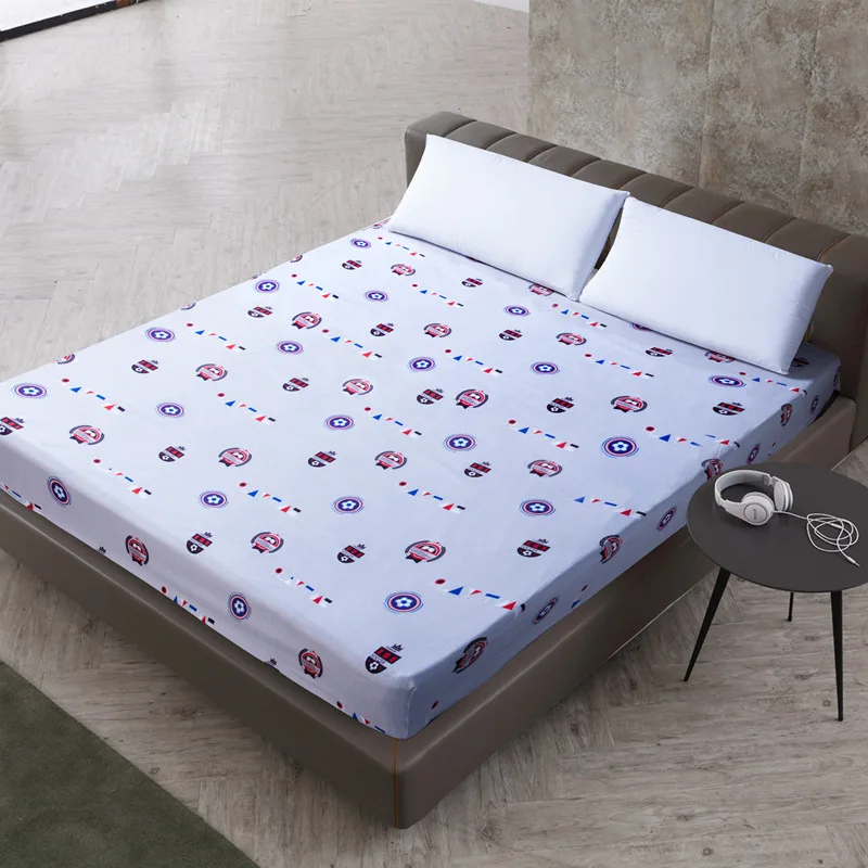 Водонепроницаемый наматрасник с принтом водонепроницаемый защитный матрас