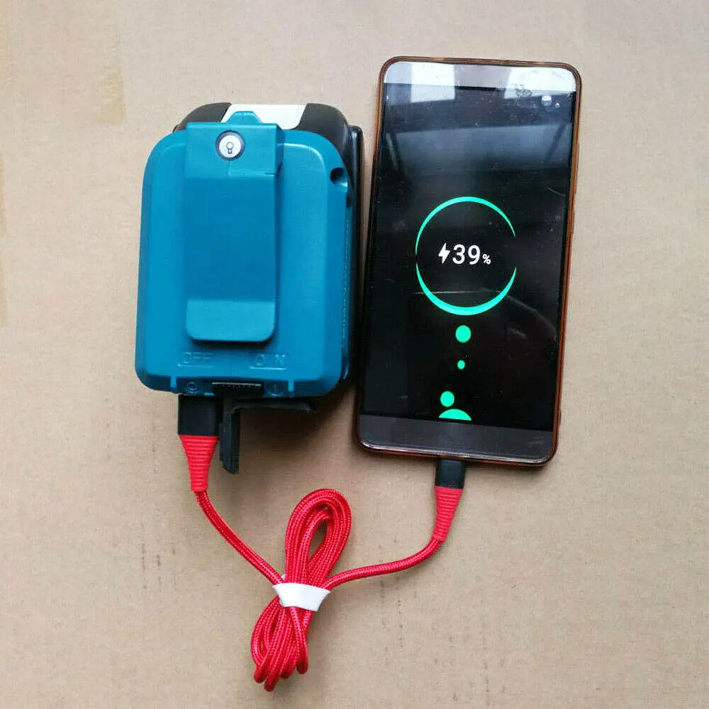 USB зарядное устройство адаптер конвертер Замена Электроинструмент зарядное устройство для MAKITA ADP05 14,4-18 в литий-ионный аккумулятор