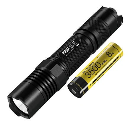 NITECORE P10GT тактический фонарь XP-L HI V3 светодиодный макс 900 люмен луч бросок 286 м факел Открытый Поиск спасательный маяк - Испускаемый цвет: P10GT NL1835HP