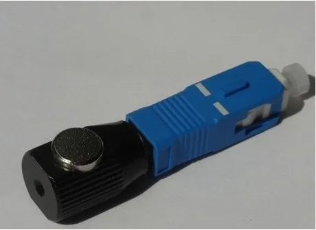 Бесплатная доставка Круглый SC Голый волоконный адаптер соединитель волокна