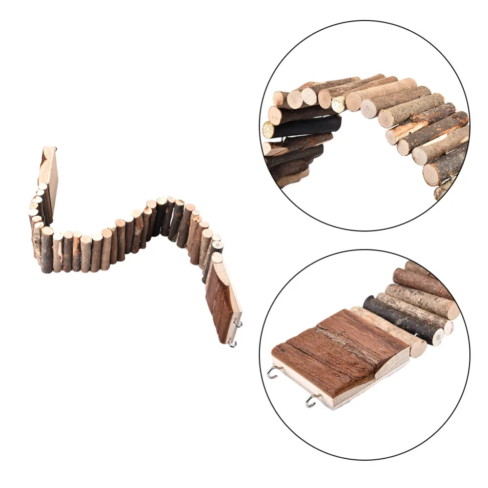 Деревянные игрушки для жевания лестницы маленьких питомцев хомяков шинчиллы