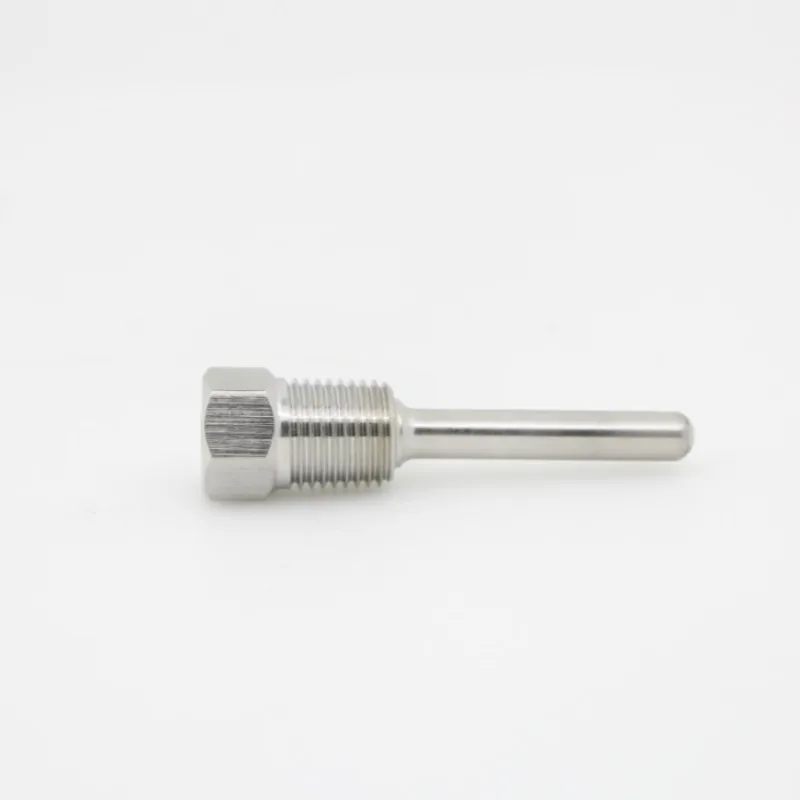 Погружной Карманный рукав Thermowell из нержавеющей стали 304 BSP 1/4 дюйма наружный