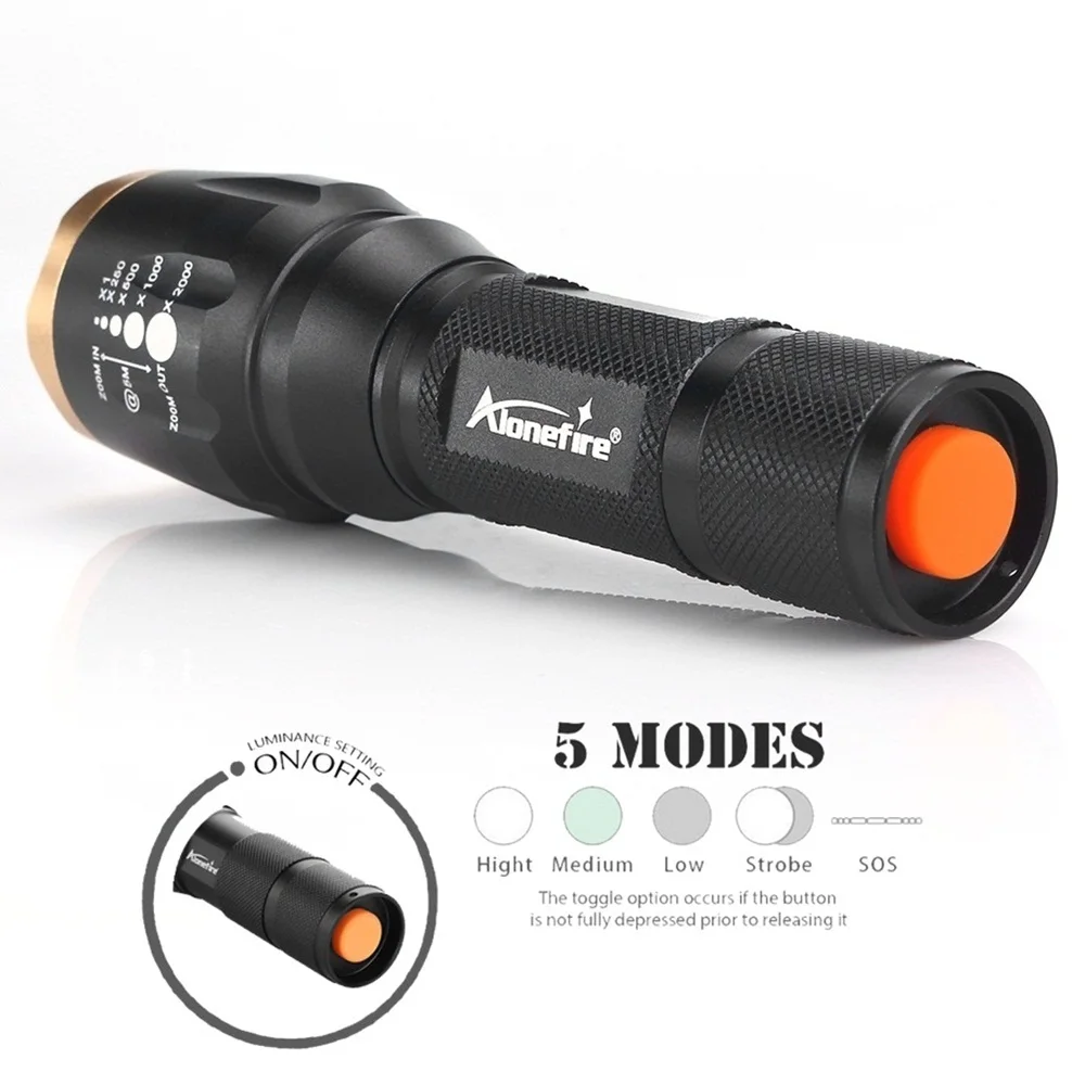 AloneFire H240 CREE XML T6 LED 2000 люмен cree регулируемые светодиодные фонари Масштабируемые