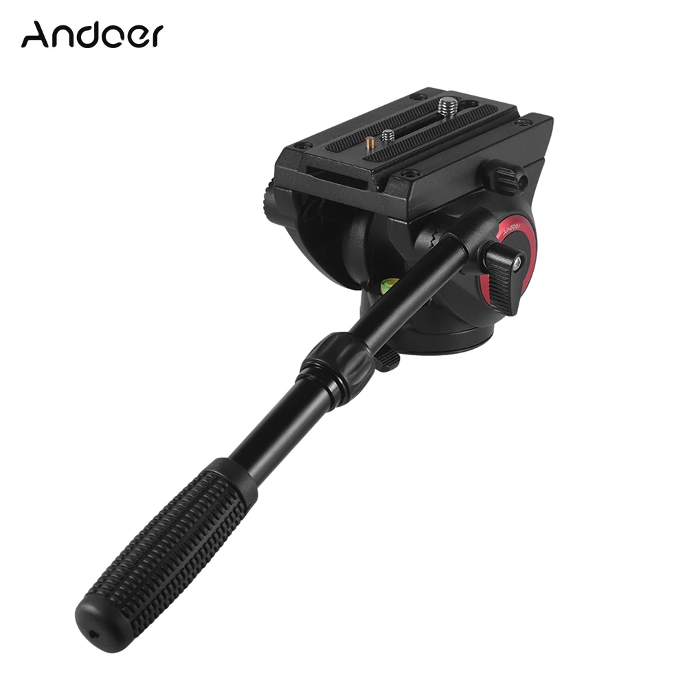 Andoer TP 65 Алюминий с плавным снижением сопротивления гидровлическойй головкой