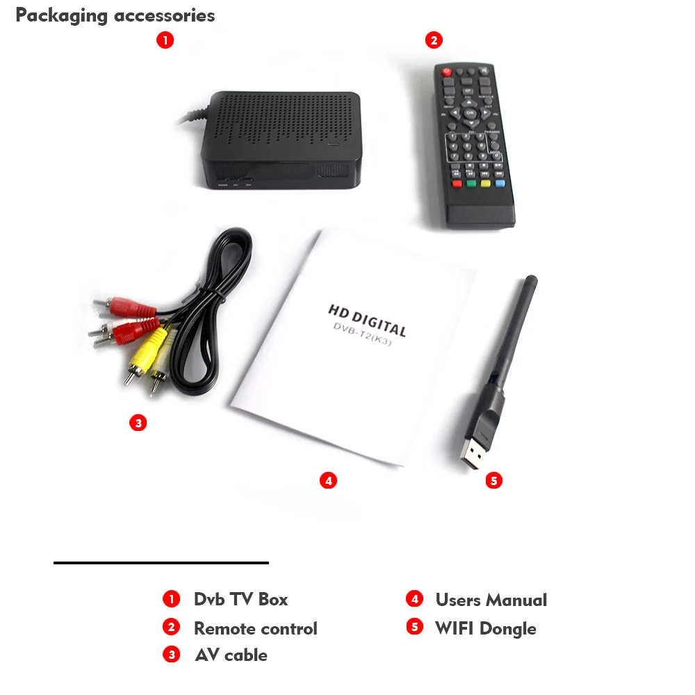Горяч продавая Испания ТВ коробка DVB T2 цифрового приемник Поддержка 3D интерфейс