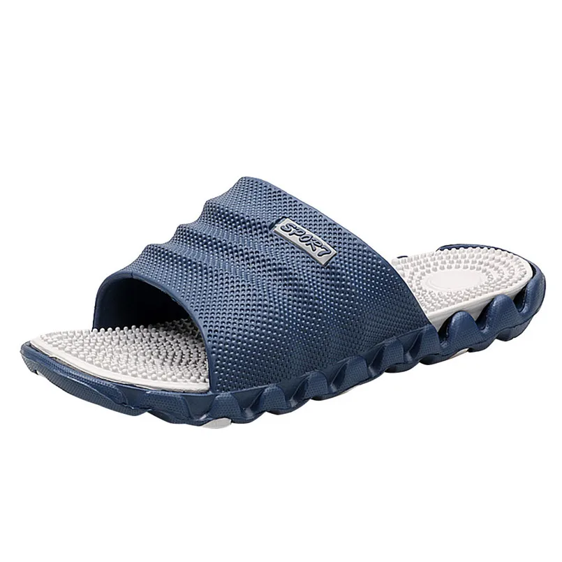 Лидер продаж шлепанцы однотонная повседневная обувь с перфорацией Мужские