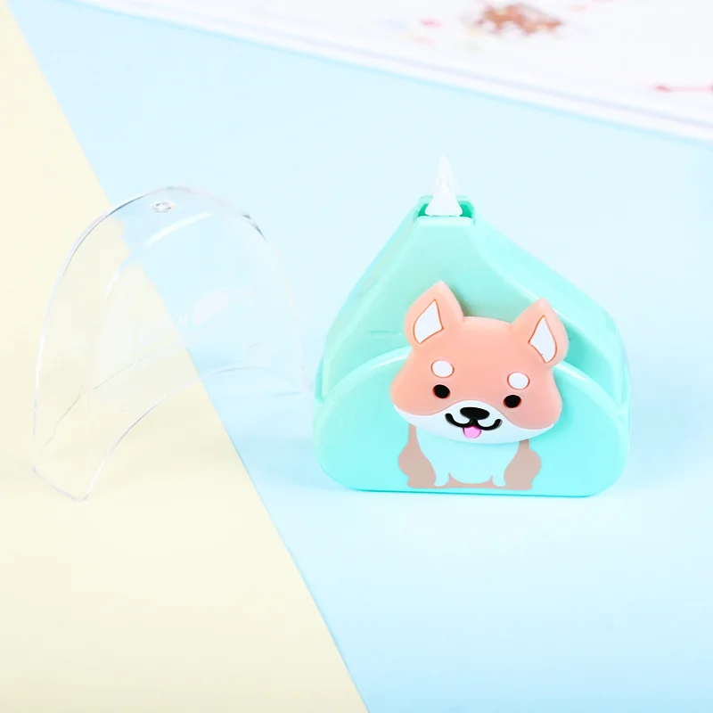 Милый мультфильм Kawaii Шиба ину собака коррекция лента для детей школьные