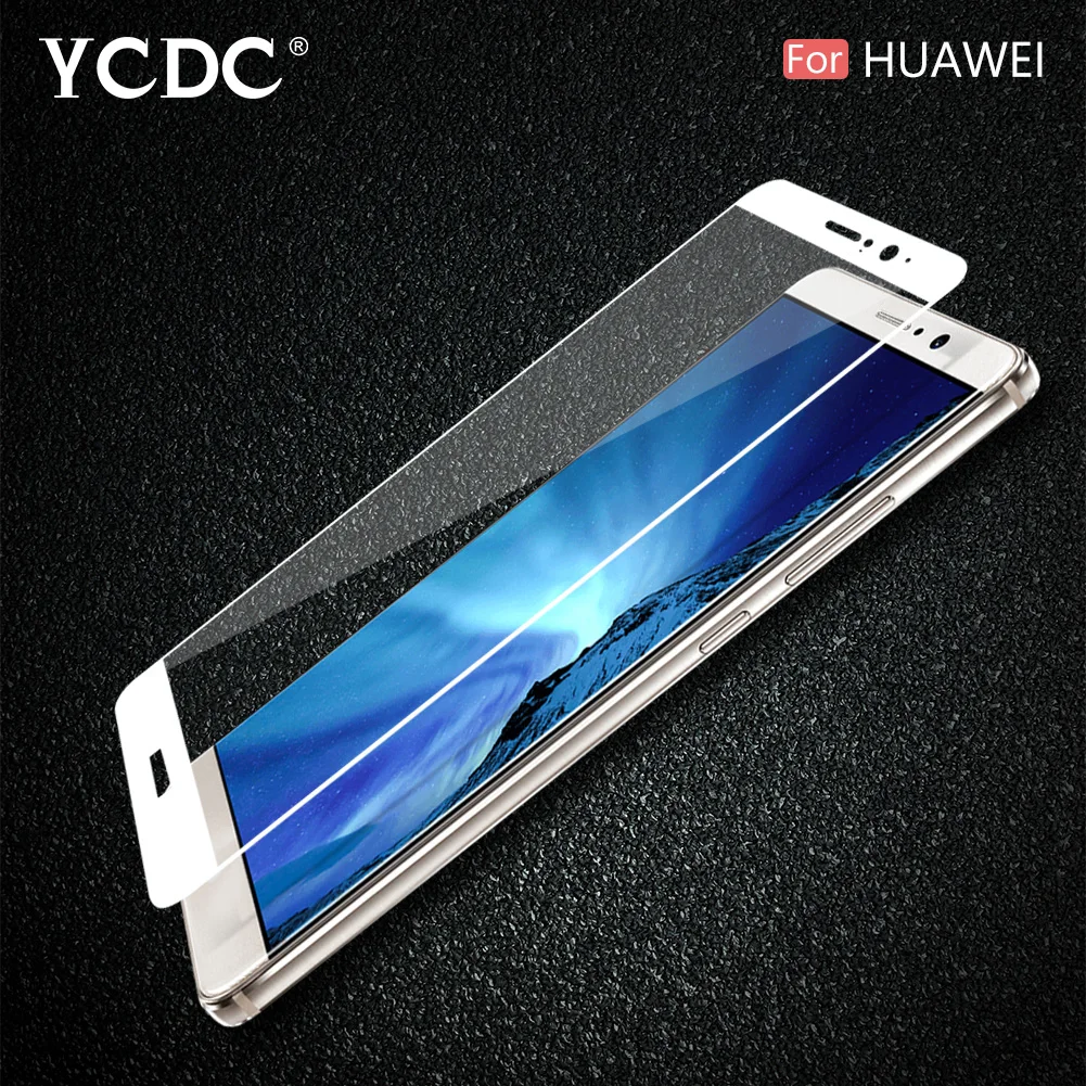 Ультрапрозрачная Защитная пленка для экрана из закаленного стекла 3D Huawei P20 Pro Mate 10