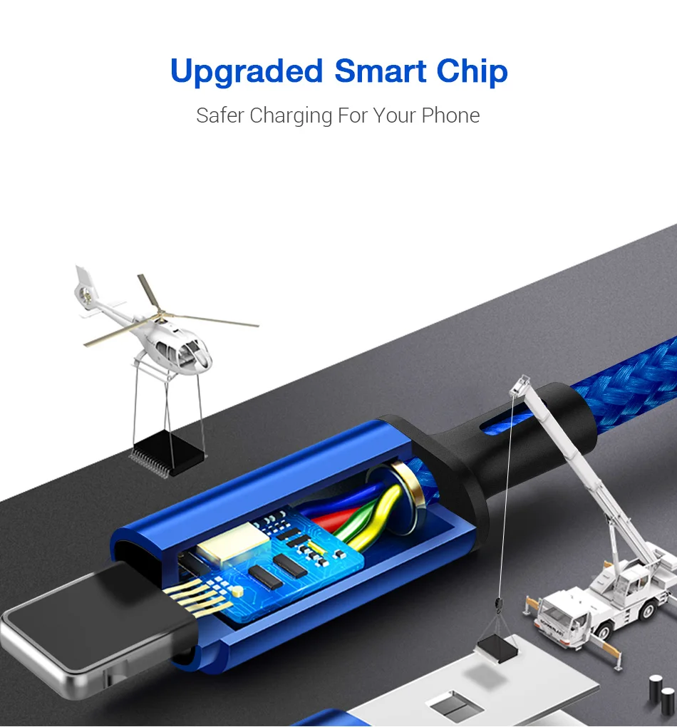 KISSCASE кабель для передачи данных USB кабель для iPhone Micro USB кабель для Xiaomi type C USB кабель для samsung Galaxy S10 кабель для быстрой зарядки