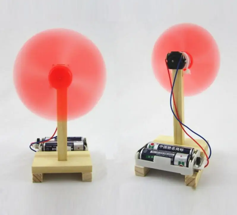 Модель электрического веера April Du DIY научные игрушки физический эксперимент