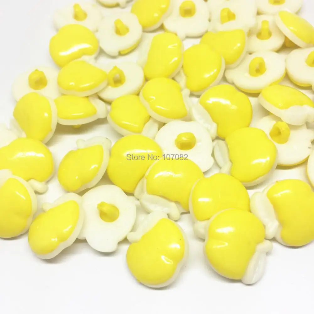100 шт. швейные пуговицы в форме яблока 15 мм 8 цветов|shank buttons|buttons sewingbuttons 15mm |