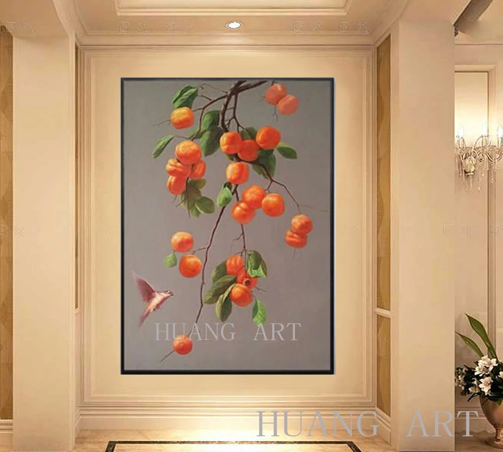 Натюрморт фруктовые фигурки ручная роспись маслом классический реалистизм