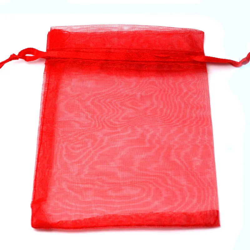 Новое поступление изысканные 16 цветов на выбор наждачные мешки из органзы 17x23 см